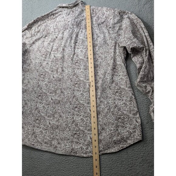 Wrangler Retro Premium Shirt Mens XXL Long Sleeve Button All Over Print - Picture 6 of 11